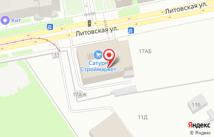 Банкомат, АКБ Абсолют Банк, ОАО, Северная часть на Литовской улице на карте