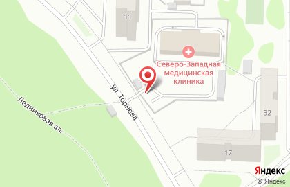 Автостоянка в Петрозаводске на карте