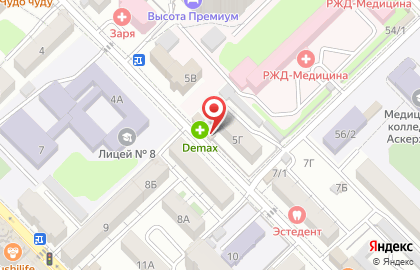 Аптека Семья в Советском районе на карте