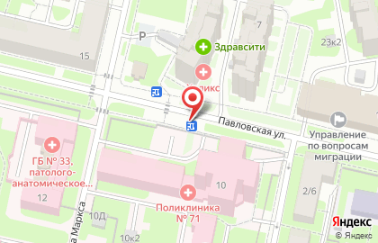 Киоск по продаже печатной продукции в Санкт-Петербурге на карте