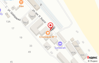 Кафе в Махачкале на карте