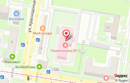 Управление Организации Медицинской Помощи Населению, Автозаводский Район на карте