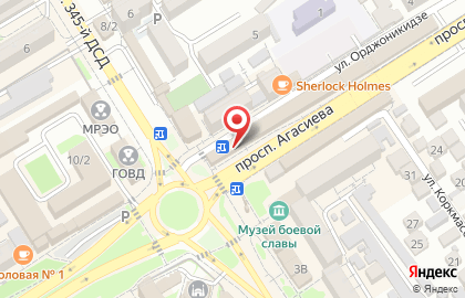 Интернет-провайдер R-line на карте