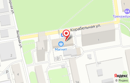 Магазин фруктов и овощей на Корабельной, 5 на карте