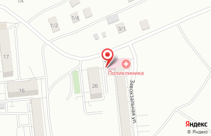 Городская поликлиника №2 в Благовещенске на карте