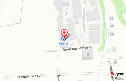 Оптовая фирма М-Стоун в Пролетарском переулке на карте