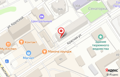 Магазин автотоваров Интер на карте