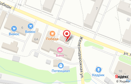 Продуктовый магазин на ул. Победы (Кировский район), 8 на карте