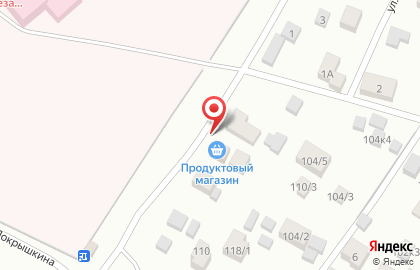 Продуктовый магазин в Якутске на карте