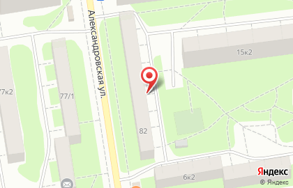 Великолукский Мясокомбинат на Александровской улице на карте
