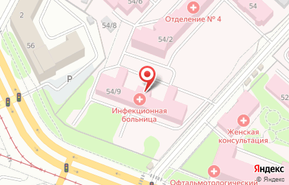 Ярославский государственный медицинский университет на проспекте Октября на карте