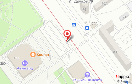 Муниципальная автостоянка на карте