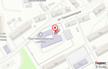 Хабаровский учебный центр ФПС на карте