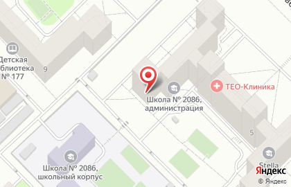 Детская школа искусств №18 на Университетском проспекте на карте