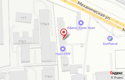 ООО Сириус на Артиллерийской улице на карте