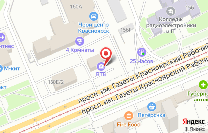 Жилищный центр Альянс Недвижимость в Кировском районе на карте