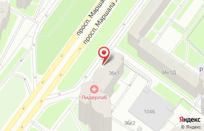 Банк Открытие в Санкт-Петербурге на карте