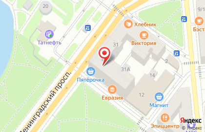 Евразия в Выборге на карте