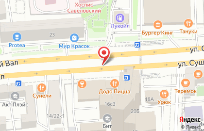 Крошка Картошка на Новослободской на карте