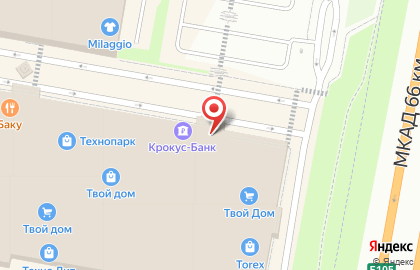 Салон матрасов и кроватей Орматек на метро Мякинино на карте