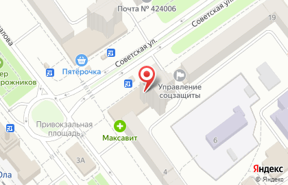 Любимая пекарня на Советской улице на карте