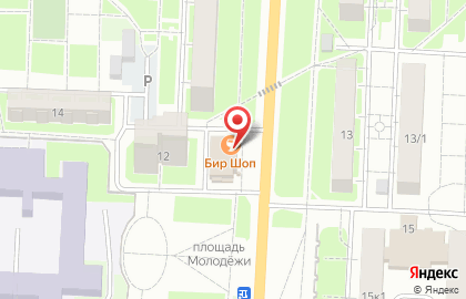 Магазин разливного пива Пивной Дом на улице Гурьева на карте