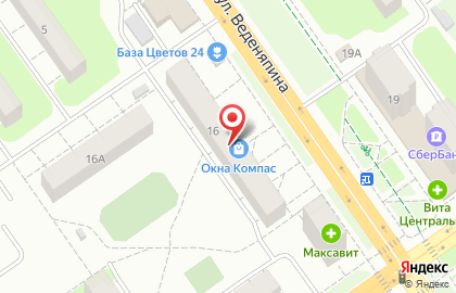 Учебный центр Золотой ключик в Автозаводском районе на карте