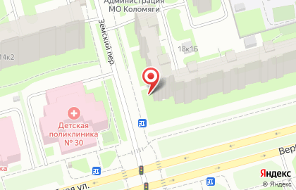 Химчистка БиоЛайф-Экспресс на Вербной улице на карте