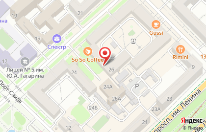 Областной центр недвижимости в Центральном районе на карте