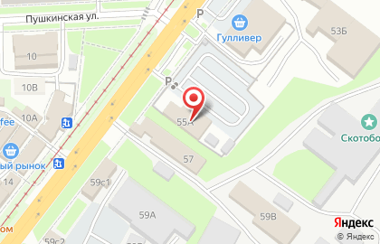 есп Автолизинг в Железнодорожном районе на карте