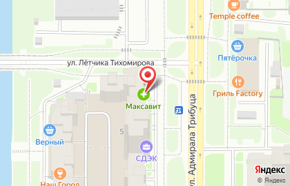 Центр раннего развития Бэби-Клуб на улице Адмирала Трибуца на карте