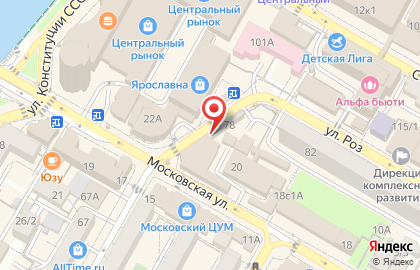 Микрокредитная компания До получки в Центральном районе на карте