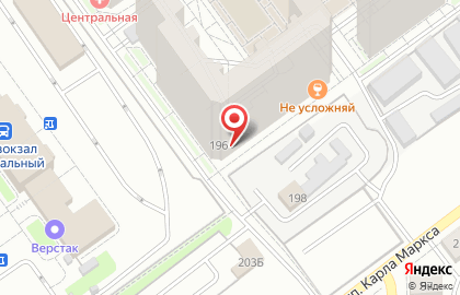 Парикмахерская А тут стригут на карте