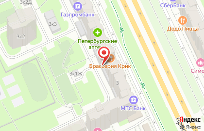 Торгово-сервисный центр Олтех на проспекте Большевиков на карте