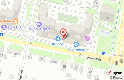 Салон мебели Виконт в Ленинском районе на карте