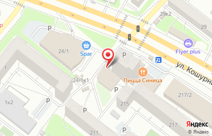 Партнер в Новосибирске на карте