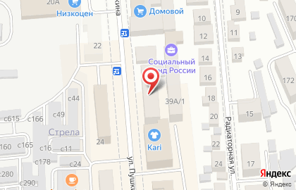Займ универсал на улице Пушкина на карте