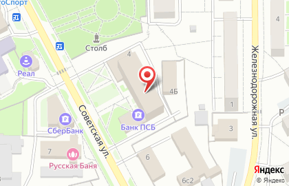 Страховая компания Согласие на Советской улице в Воскресенске на карте
