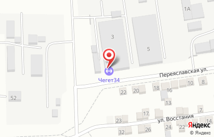 Компания ЭкоОкна в Тракторозаводском районе на карте