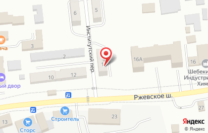 Магазин Кровля в Белгороде на карте