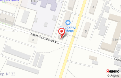 Магазин автозапчастей для иномарок Техник на улице Ленинградской на карте