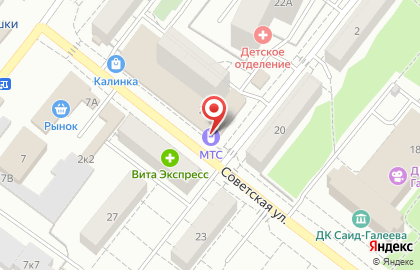 Кафе-пекарня Добропек в Советском районе на карте