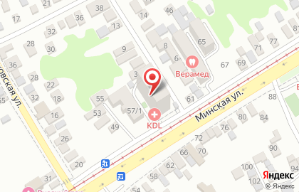 Мебельный салон Дедал-сервис на Минской на карте