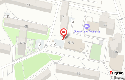 Супермаркет Магнит в Ижевске на карте