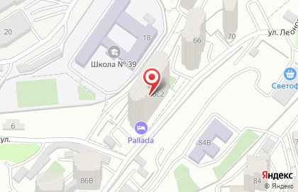 Аптека, ООО Салюс на улице Леонова на карте