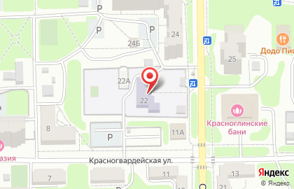 Детский сад ДАР на карте