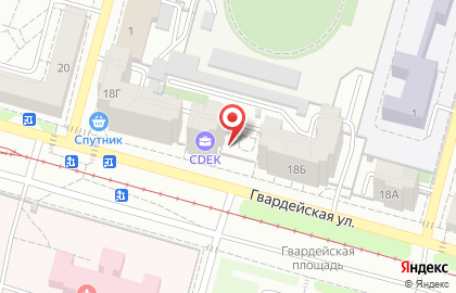 Любава-К, ООО на Гвардейской улице на карте
