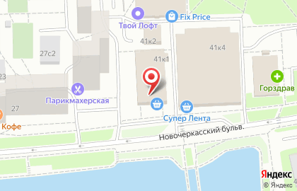 Кристина на Новочеркасском бульваре на карте