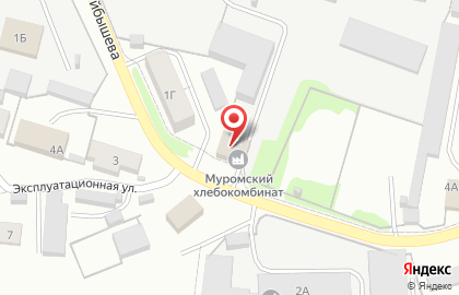 Киоск хлебобулочных изделий Муромский хлебокомбинат во Владимире на карте