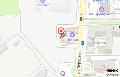 Магазин Ивановский текстиль на ​Вересаева, 102в на карте